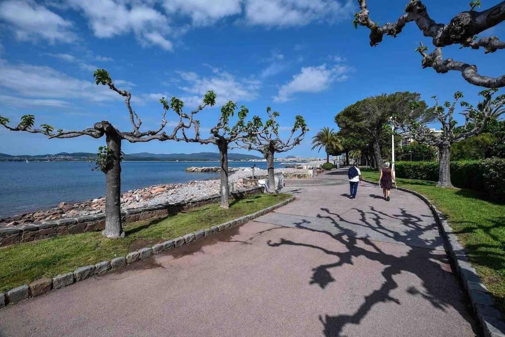 Chaleureux Appartement Face Au Port Sta Lucia, Tout A Pieds, Wifi Сен-Рафаель Екстер'єр фото